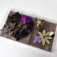 画像5: 24-2【ミニブーケ】黒×ゴールド (5)