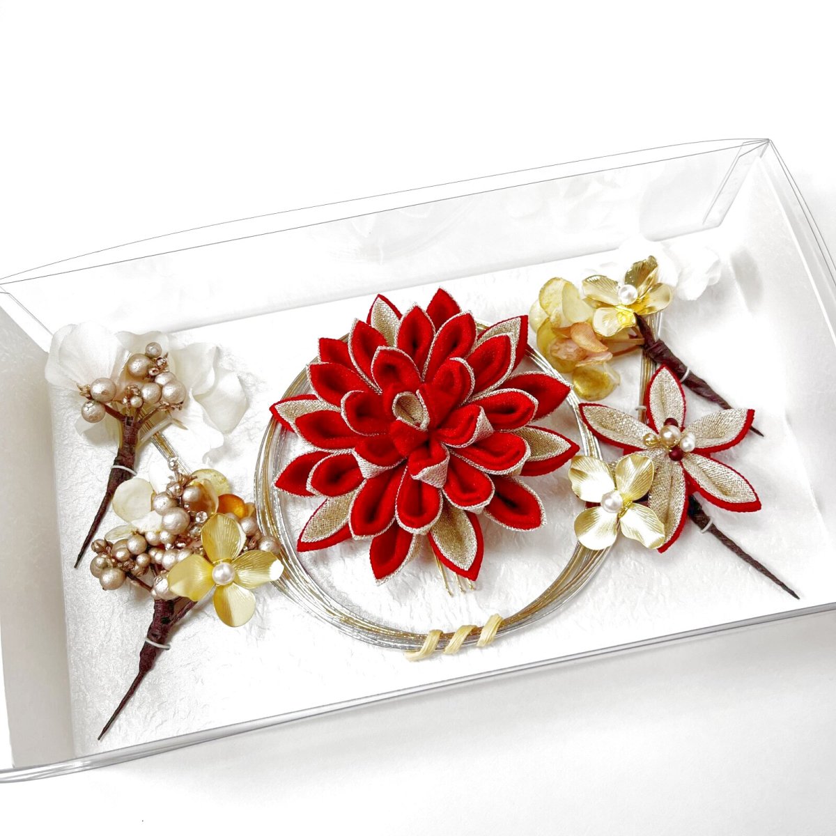 画像8: 24-1【ビッグダリア】赤 (8)