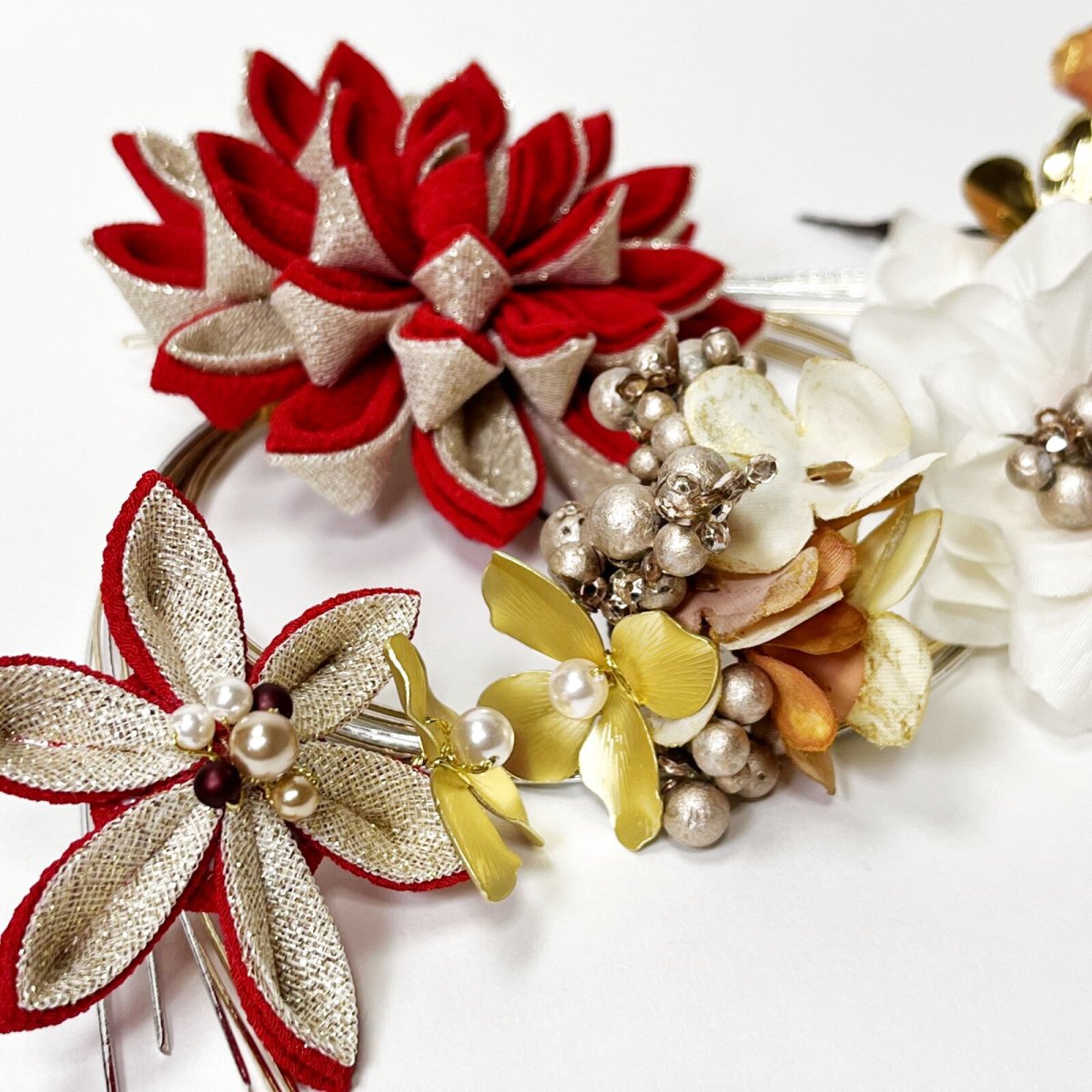 画像3: 24-1【ビッグダリア】赤 (3)