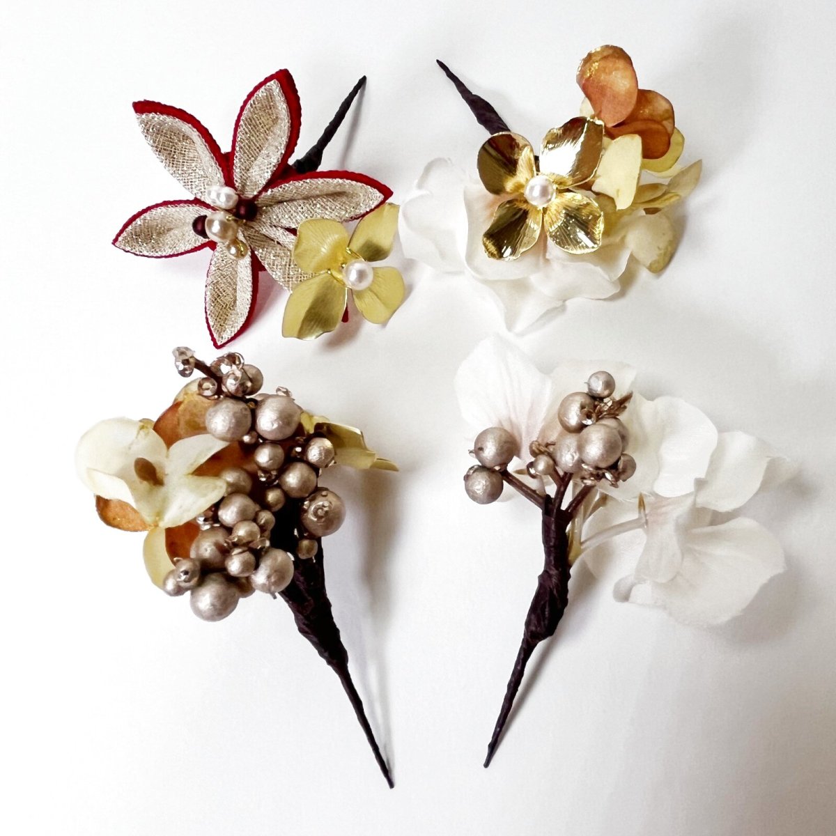 画像4: 24-1【ビッグダリア】赤 (4)