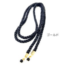 画像2: 21-4【単品小物】ツイストコード黒 (2)