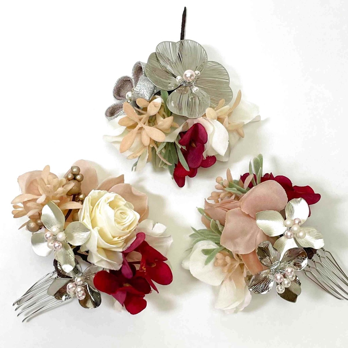 画像3: 6-3【ダリア】赤×ピンク (3)