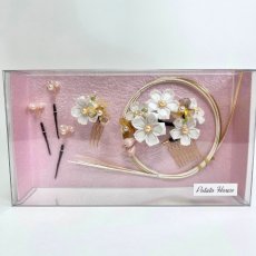 画像9: 24-15【桜】白（コットンオーガンジー） (9)
