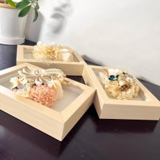 画像8: 60-6【つまみ細工フラワーフレーム】白百合 (8)
