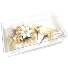 画像7: 24-18【白百合＋玉飾り】クリーム（水引） (7)