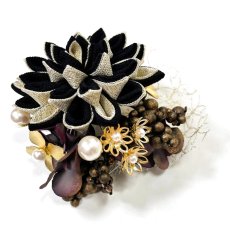 画像6: 24-22【ミディアムダリア】黒 (6)