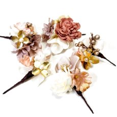 画像1: 24-24【ミニブーケ】くすみピンク (1)