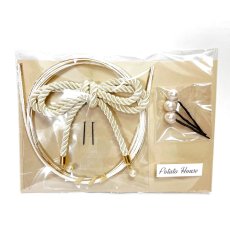 画像15: 22-4 【小物3点セット】パール付きリボン (15)