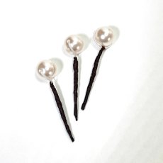 画像6: 24-25【玉飾り6個】白×くすみピンク (6)