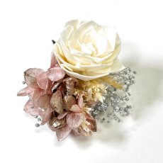 画像7: 23-10【プリザーブド&ドライフラワー】ミニブーケ&白百合 (7)