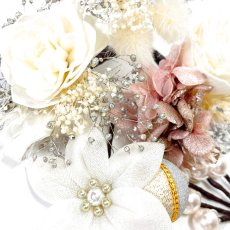 画像10: 23-10【プリザーブド&ドライフラワー】ミニブーケ&白百合 (10)