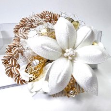 画像3: 6-9【白百合】白×アイボリー (3)