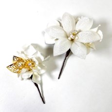 画像5: 6-9【白百合】白×アイボリー (5)