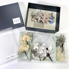 画像5: 5-2【 3つの小花】くすみシルバー (5)