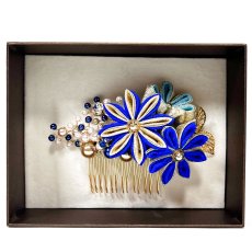 画像5: 5-7【3つの小花】群青 (5)